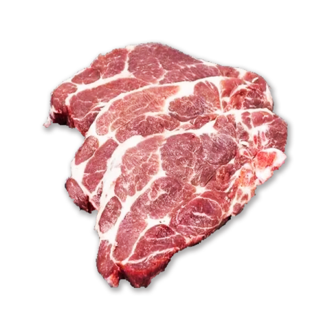 Chuleta de aguja de cerdo 7,99€/kg (1kg-1.5kg por unidad)