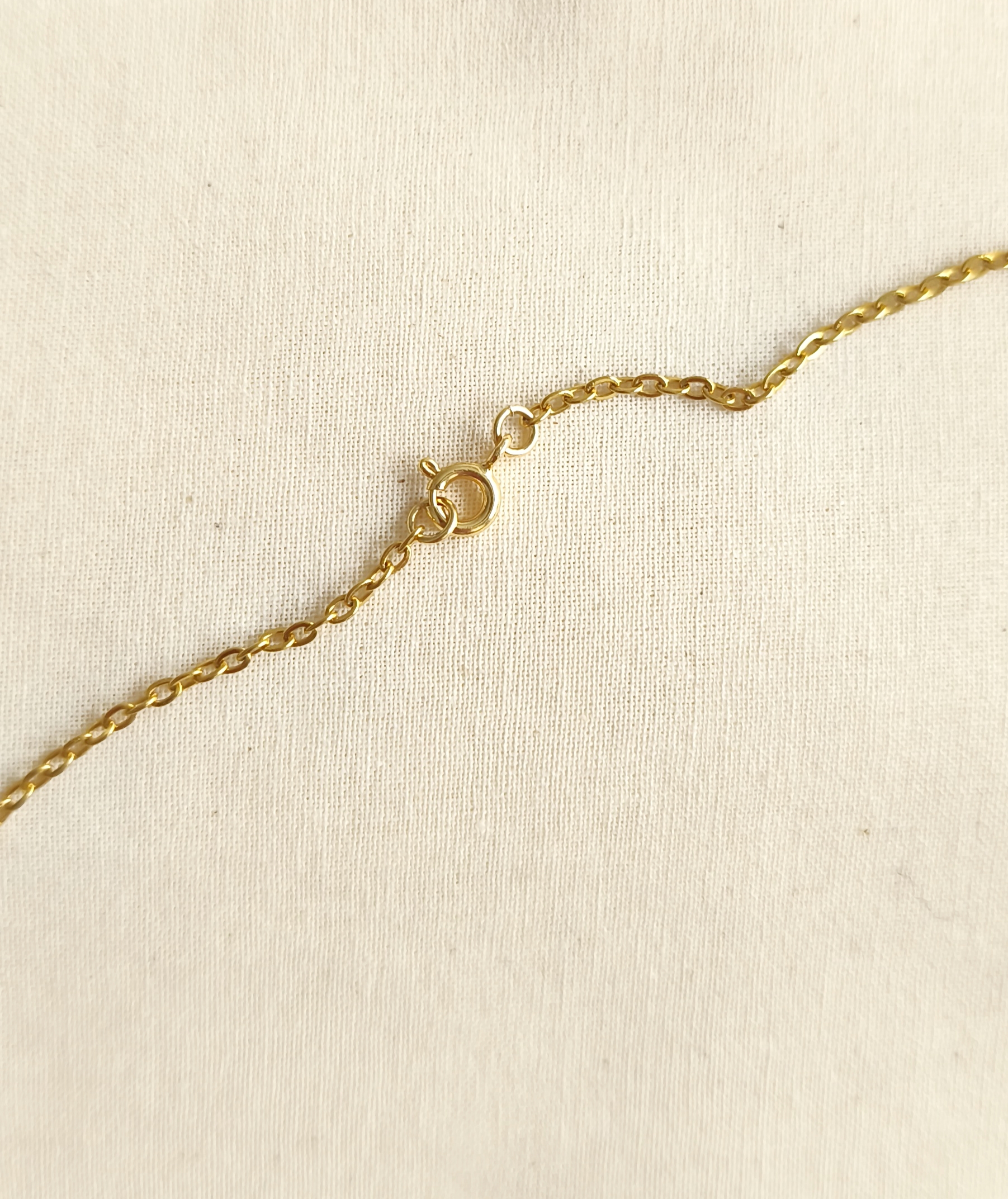 Libelle en Onyx ketting