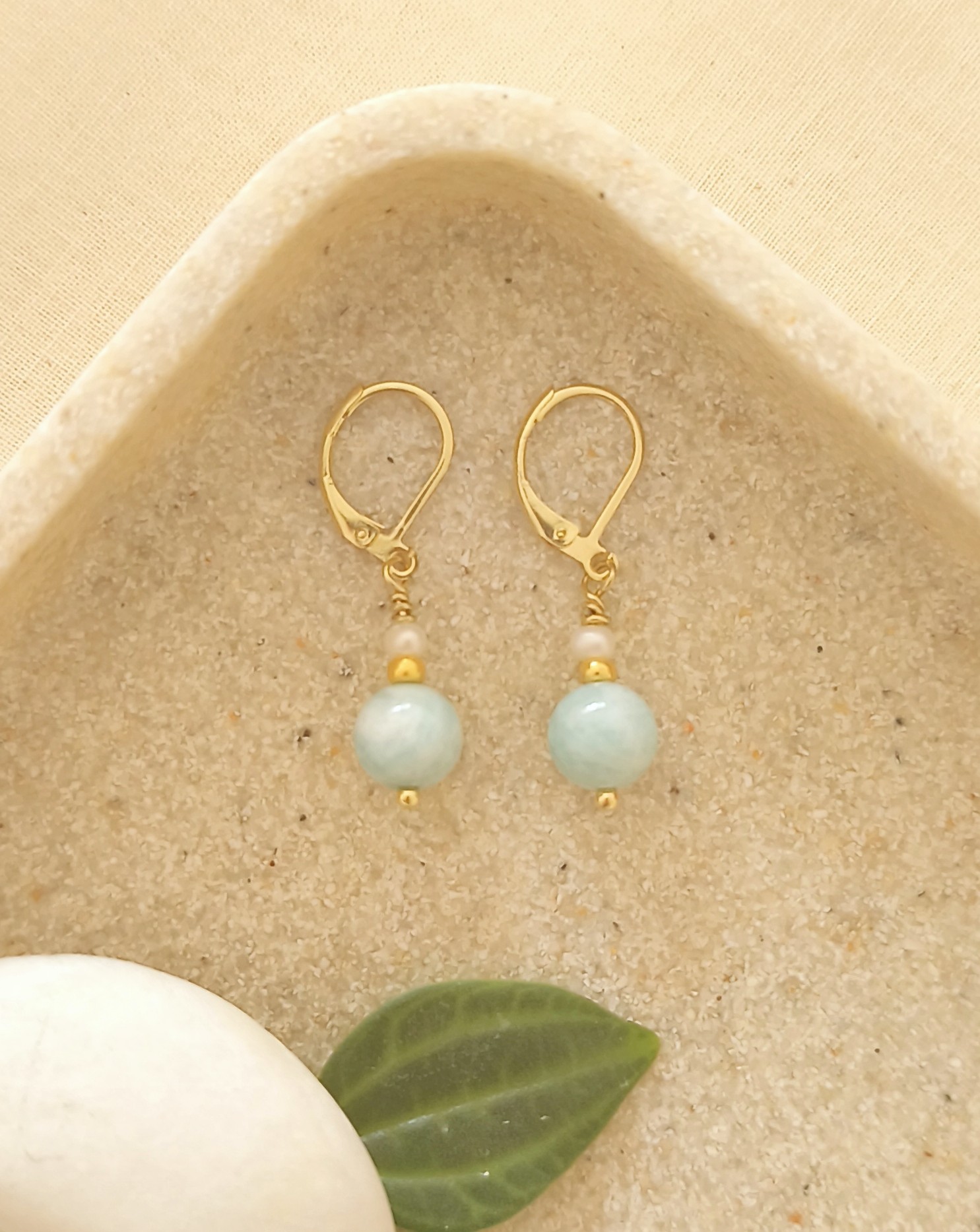 Amazoniet sieradenset