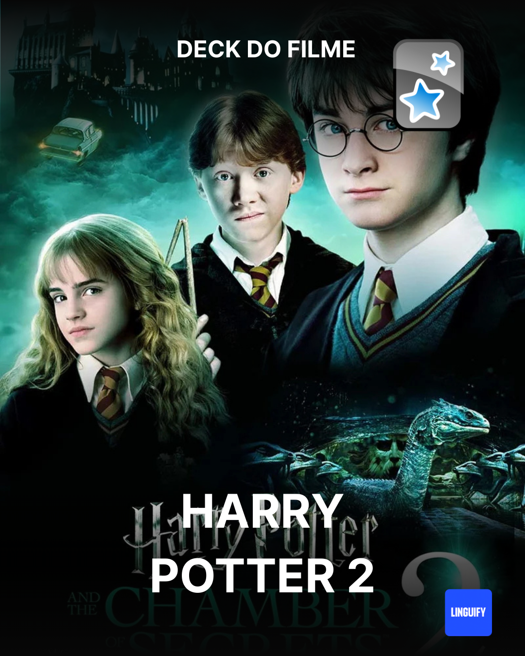 Anki Deck - Harry Potter e a Câmara Secreta