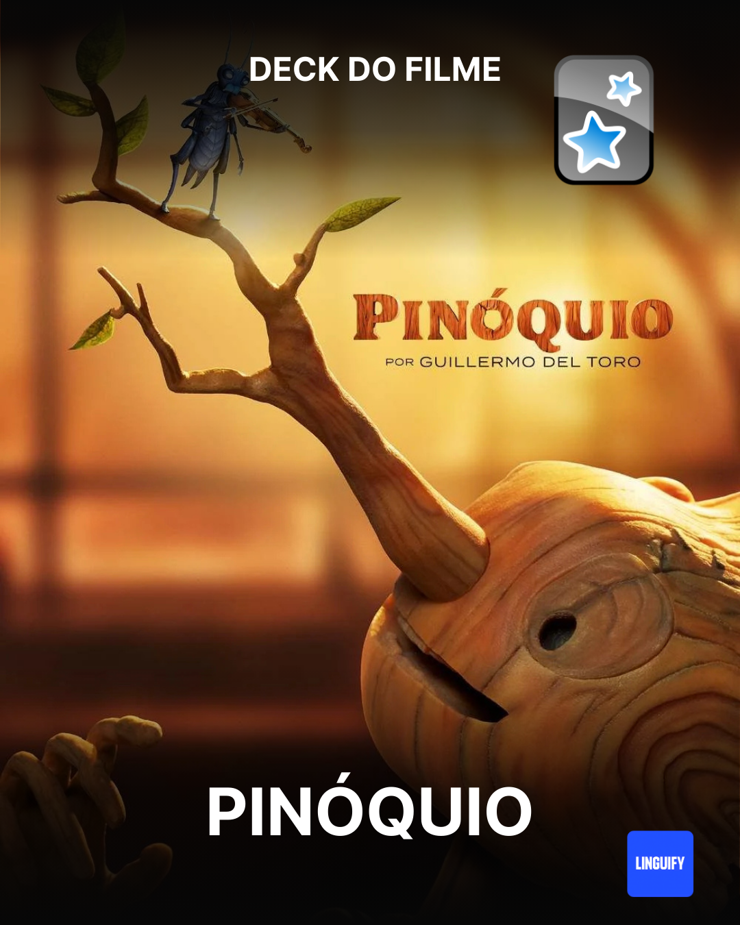 Anki Deck - Pinóquio de Guillermo Del Toro