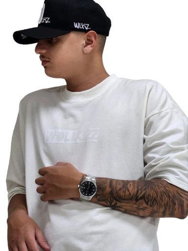 Camiseta Oversized Off White Wollkizz