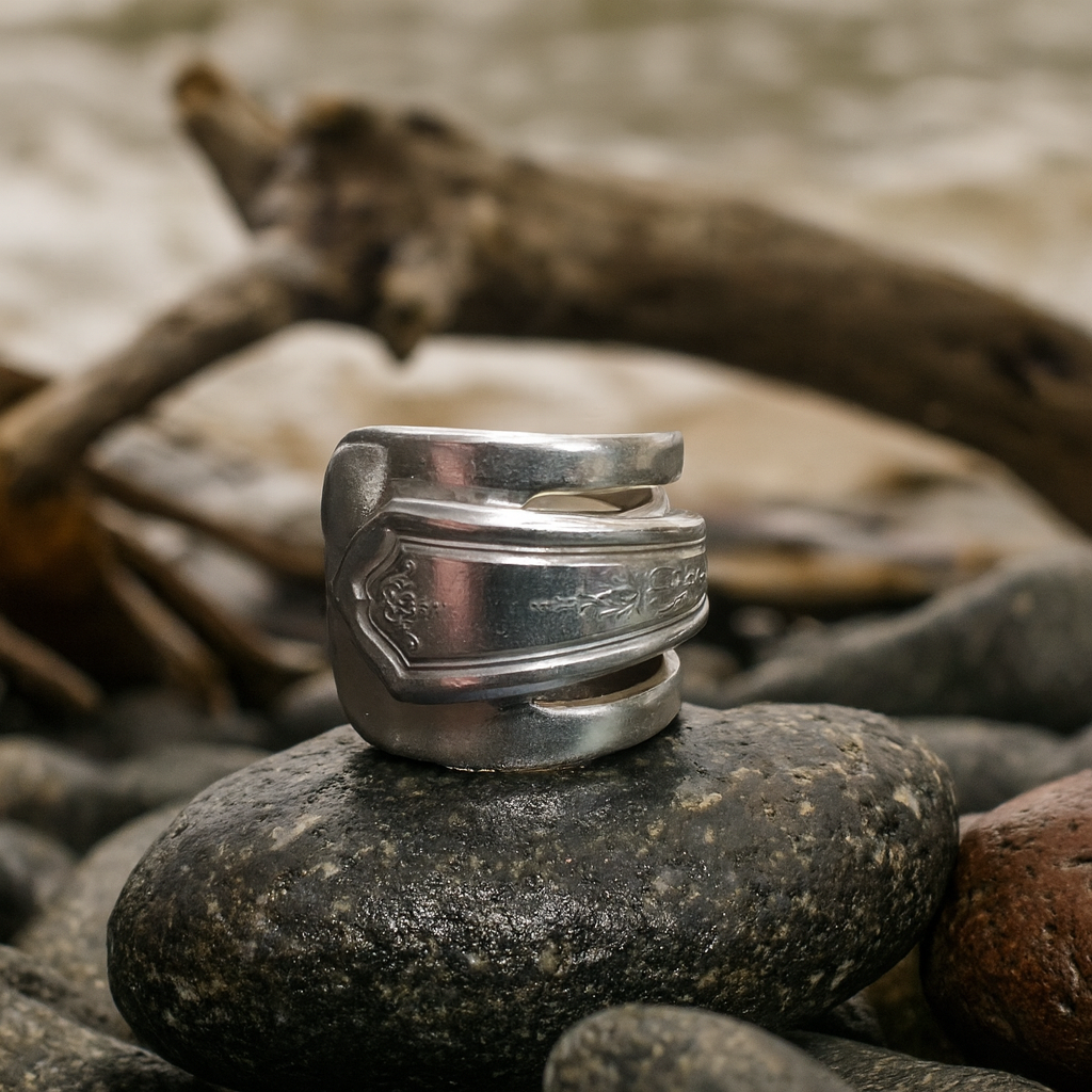 Vintage Fork Ring size 8.50