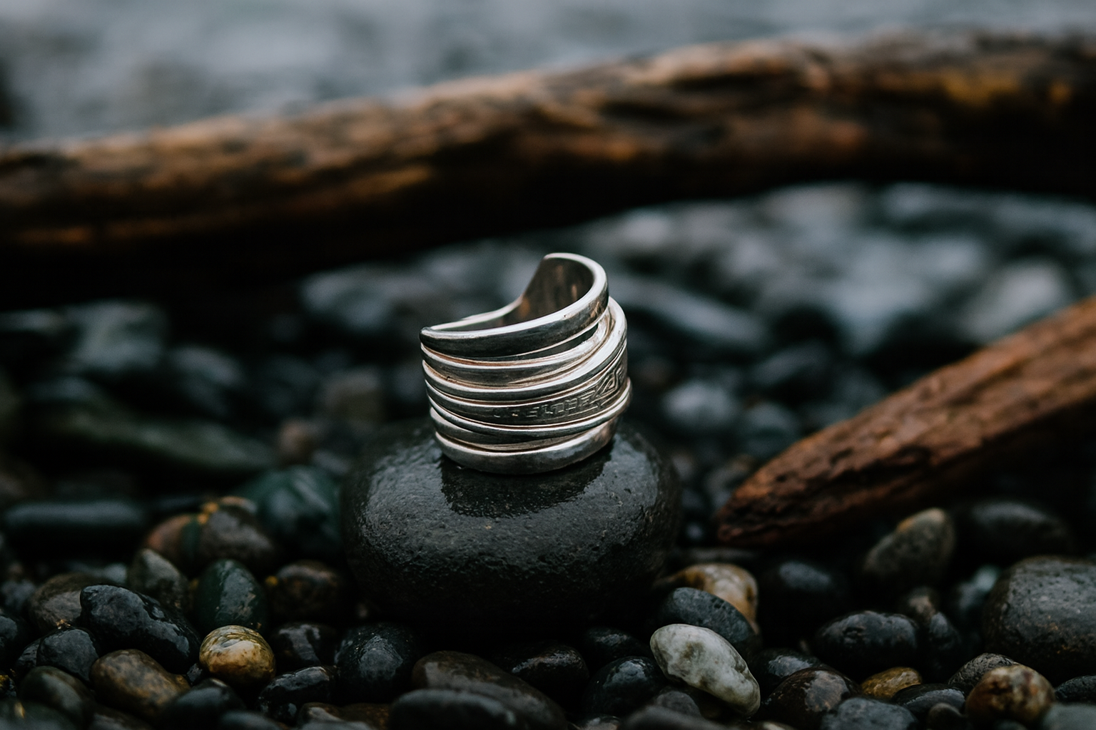  Vintage Fork Ring size 8.50