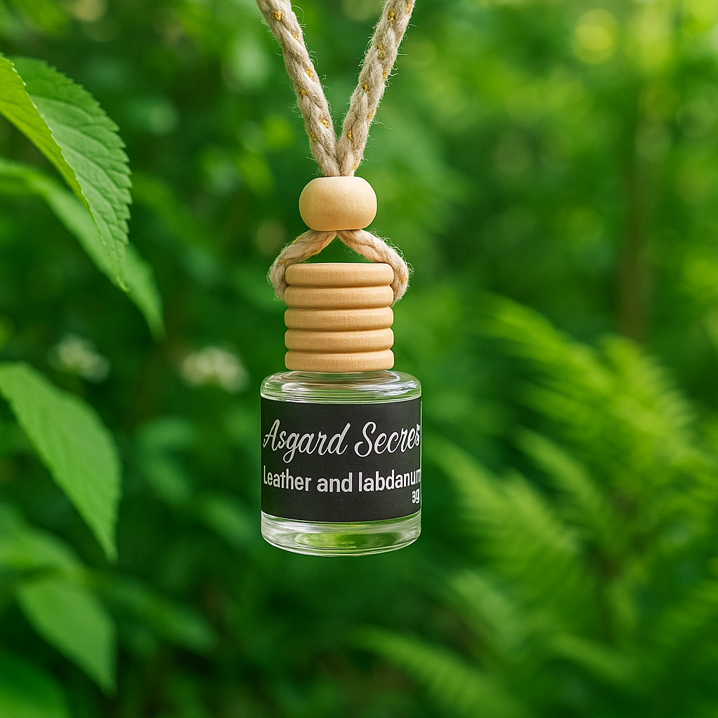 Leather & Labdanum Car Diffuser – 6ml