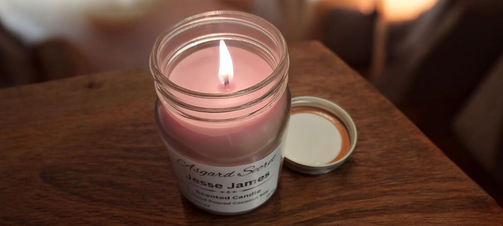 Jesse James – 16 oz Premium Coconut Soy Candle