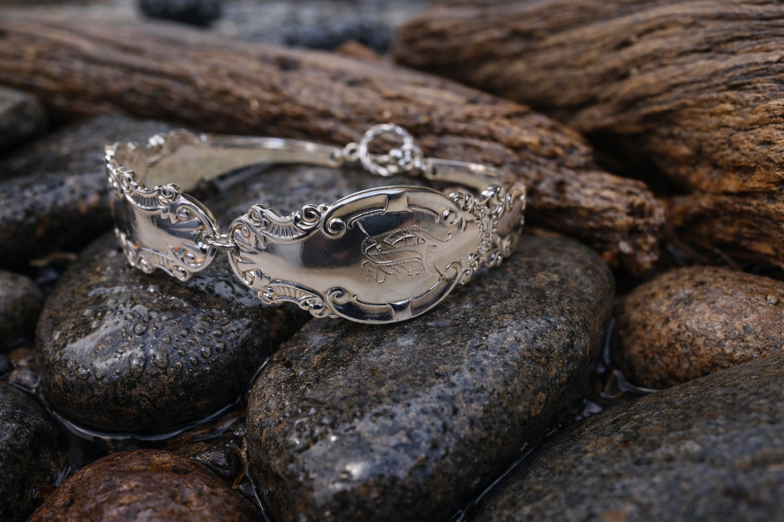 Heirloom Silver Spoon Bracelet