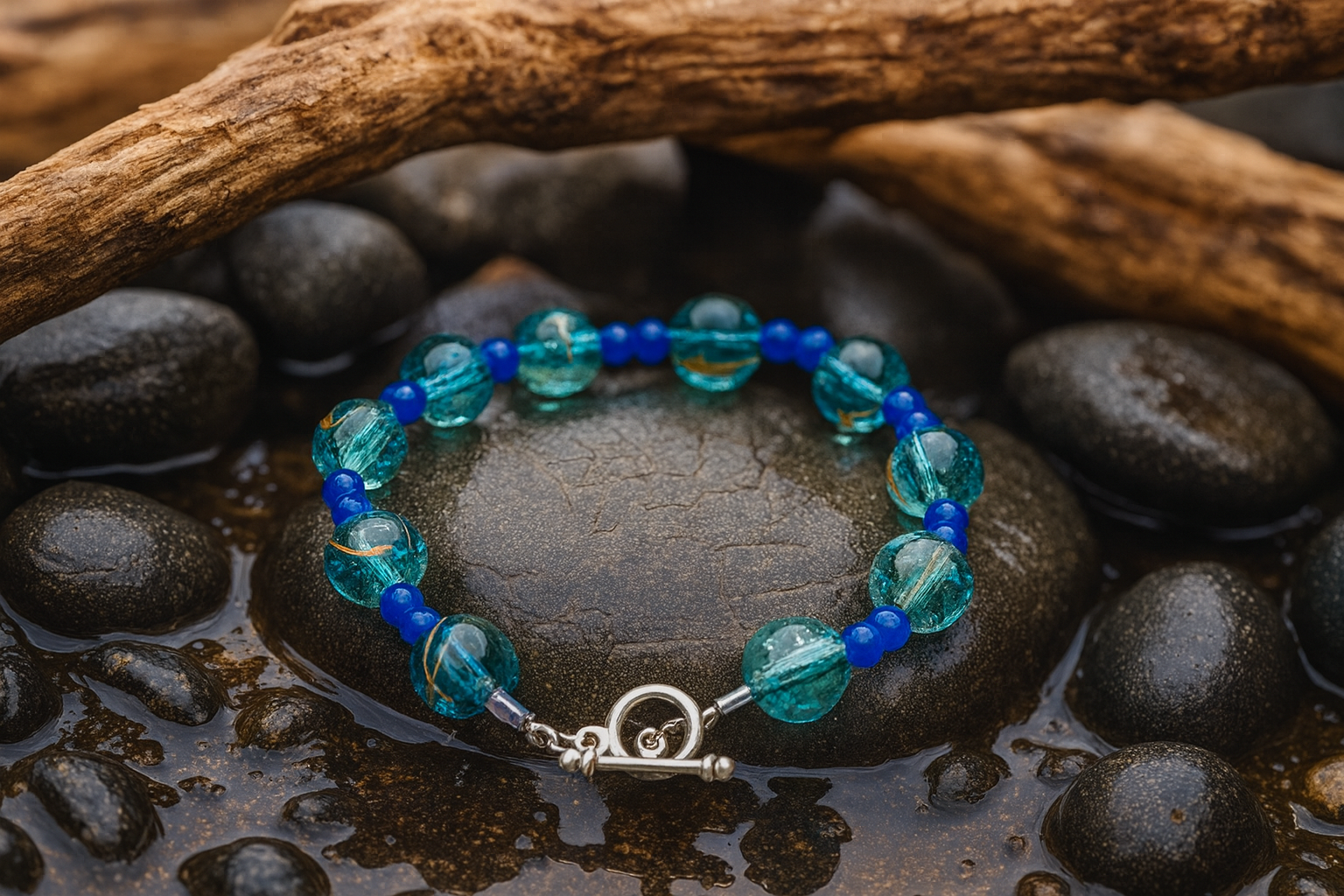 Azure Stillness Bracelet