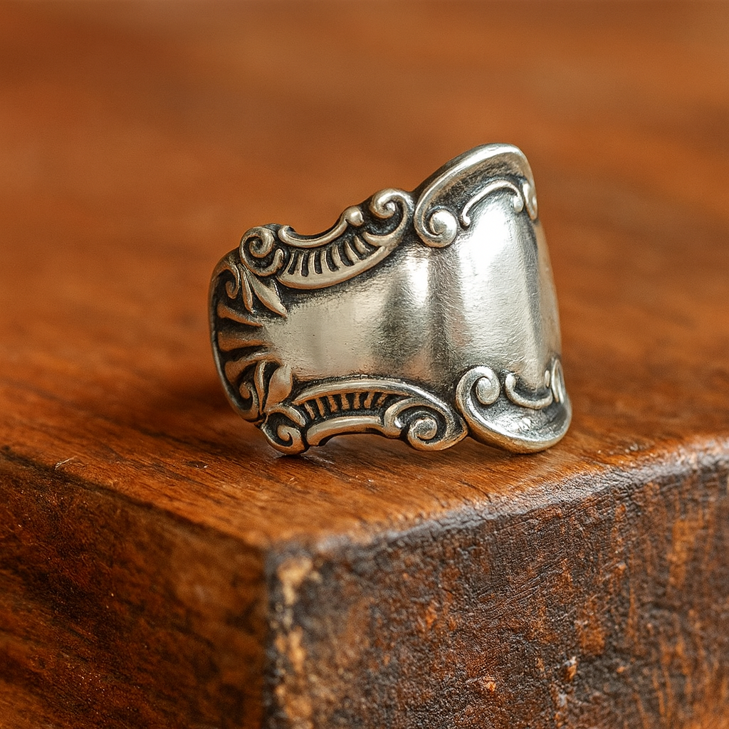 Victorian Elegance Spoon Ring