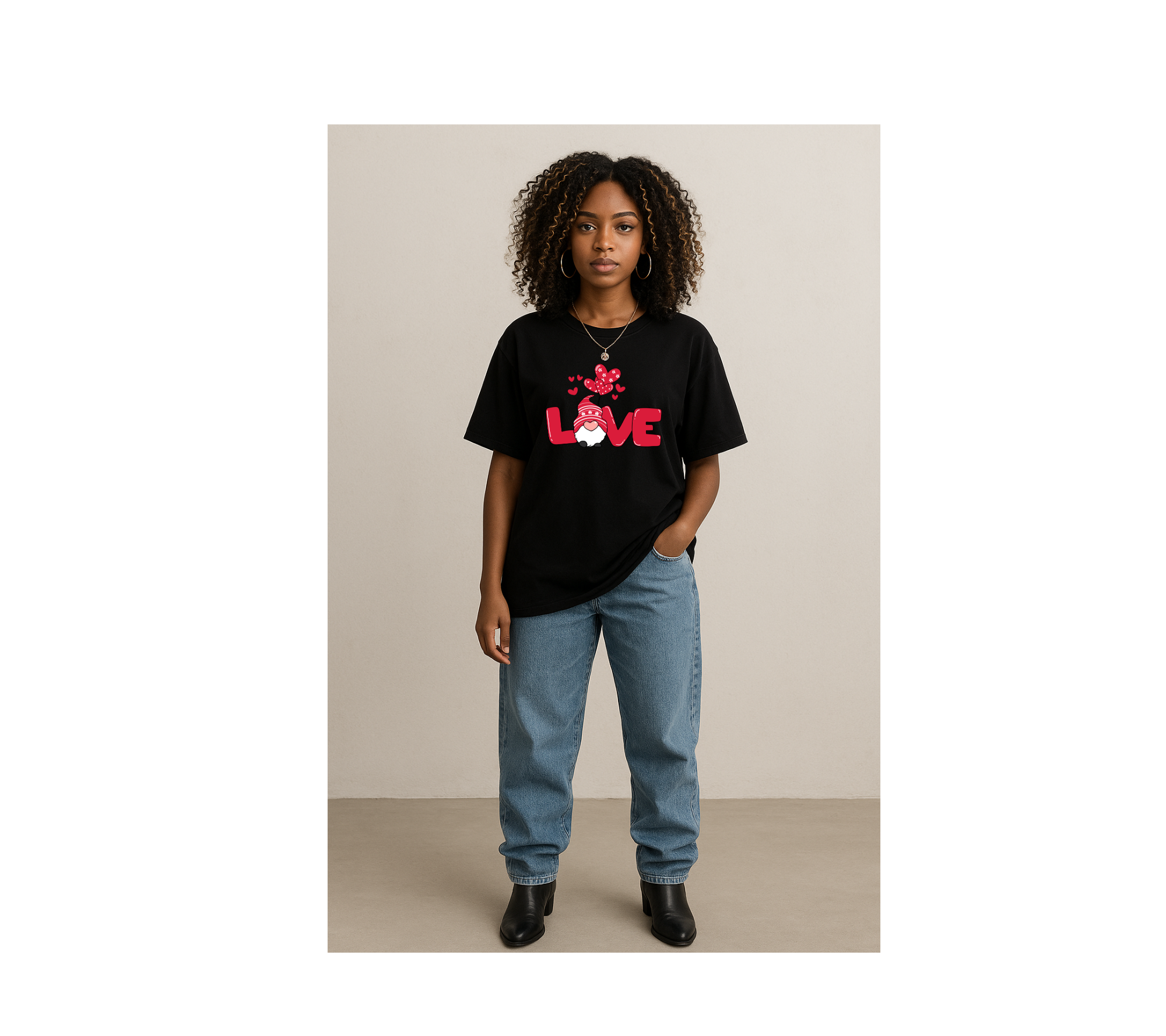 Valentines-Love Graphic T-shirt