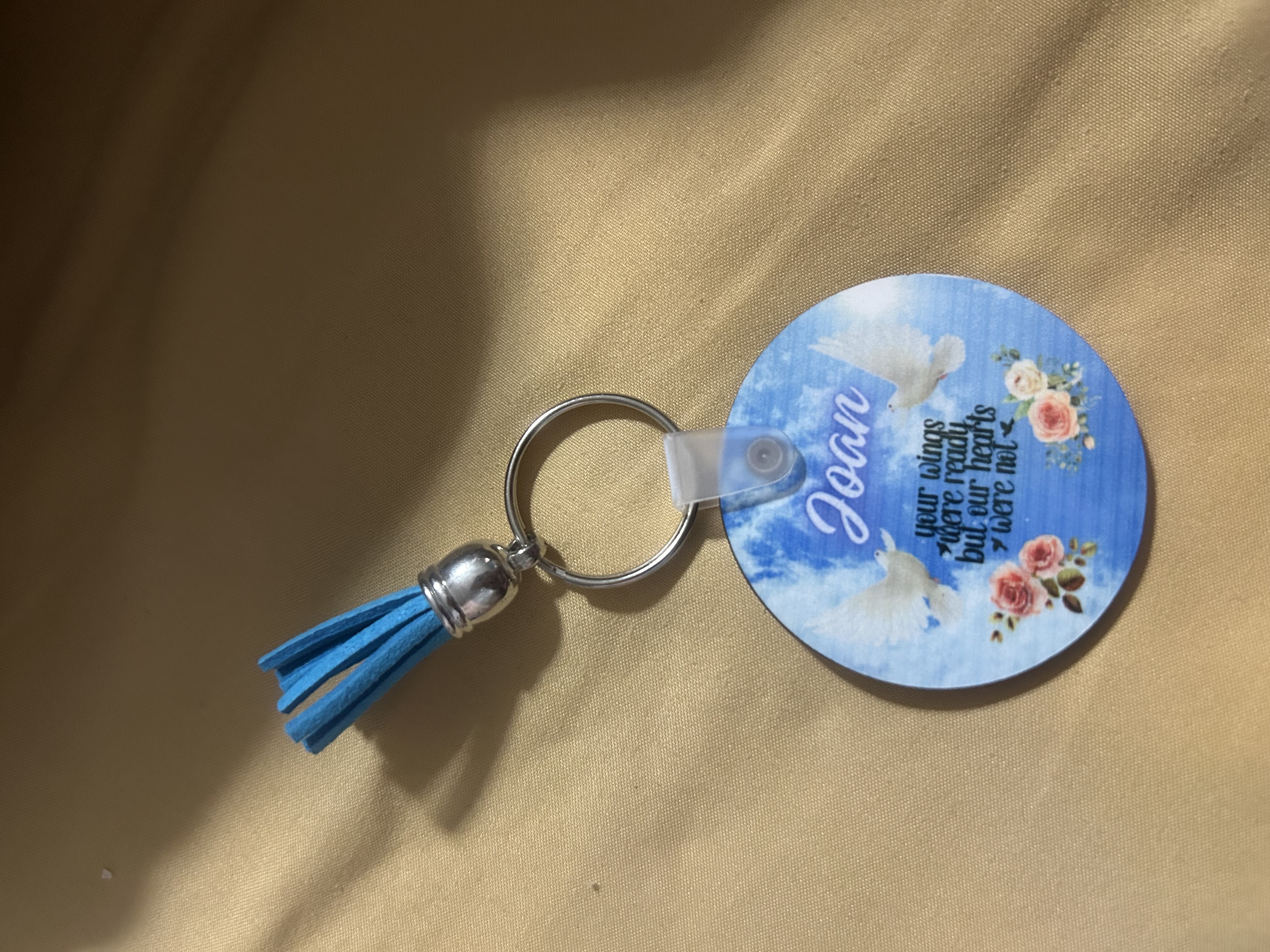 Personalized Memorial Keychain