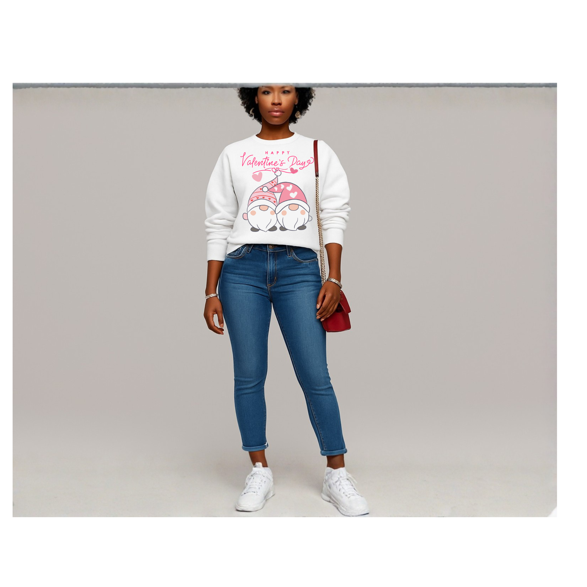 Valentine's Day Red Sweatshirt