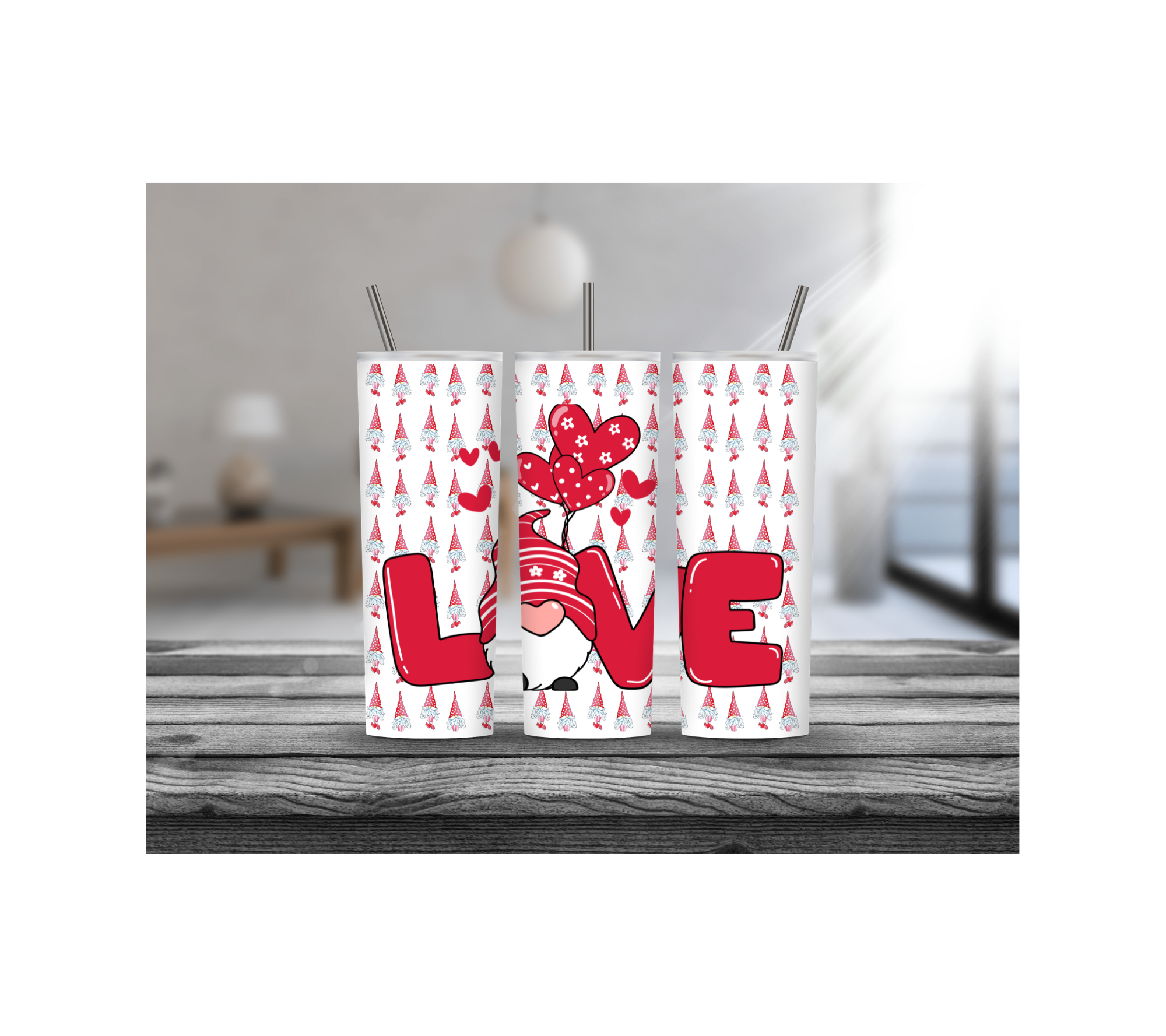 Valentine's Day Love Tumbler Set