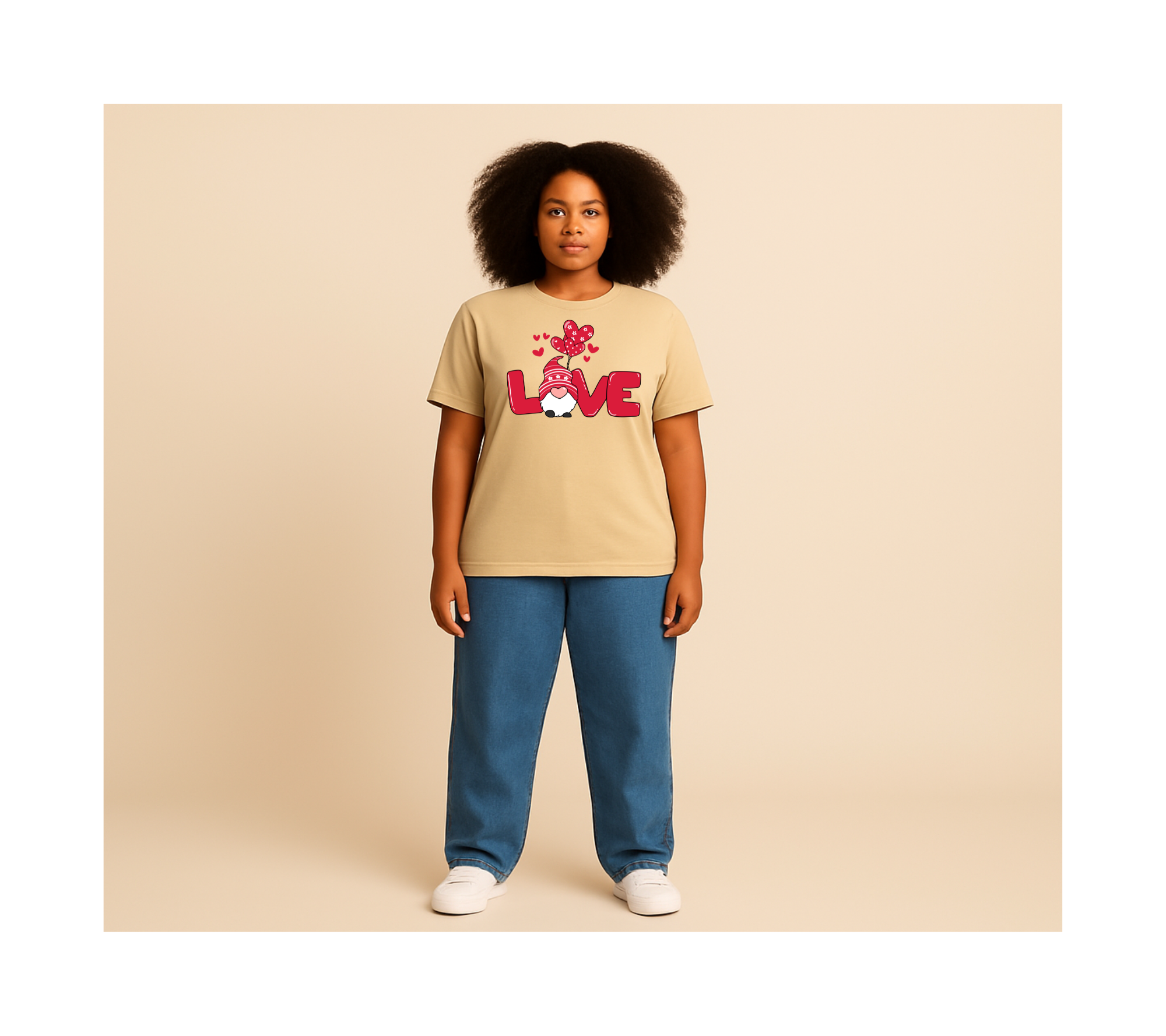 Valentines-Love Graphic T-shirt