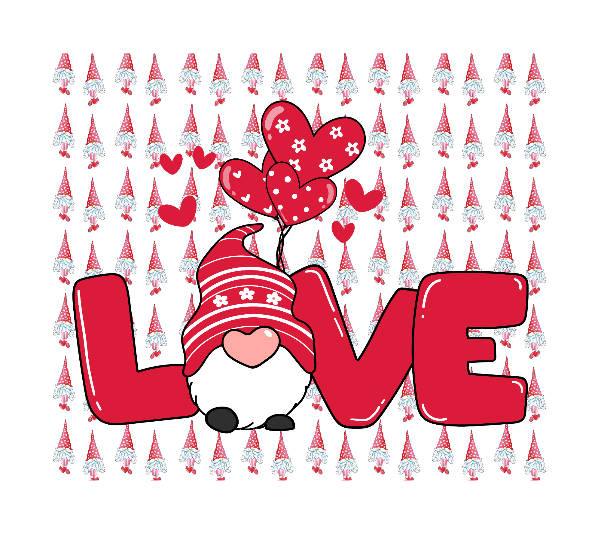 Valentines-Love Graphic T-shirt