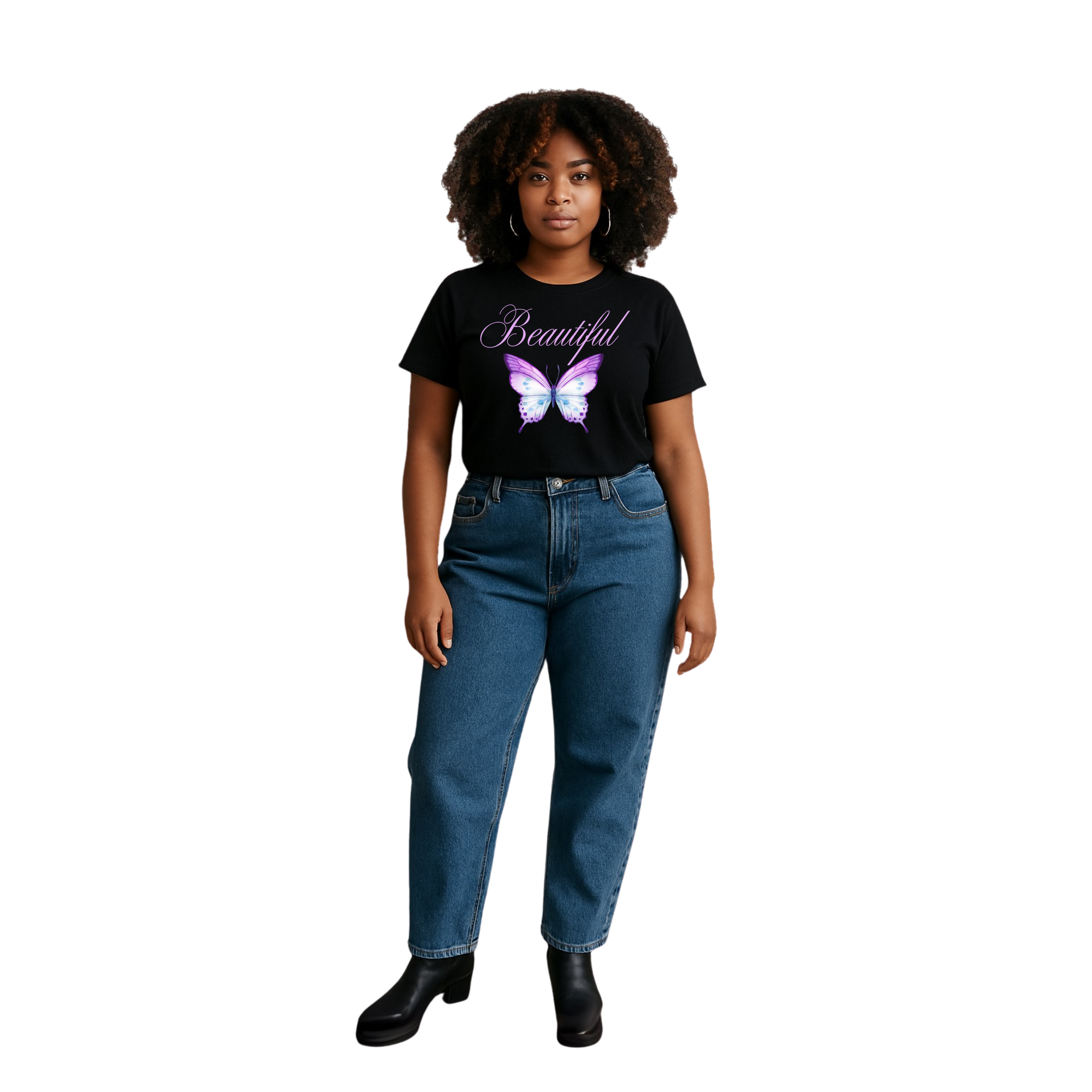 Beautiful Butterfly Graphic T-shirt