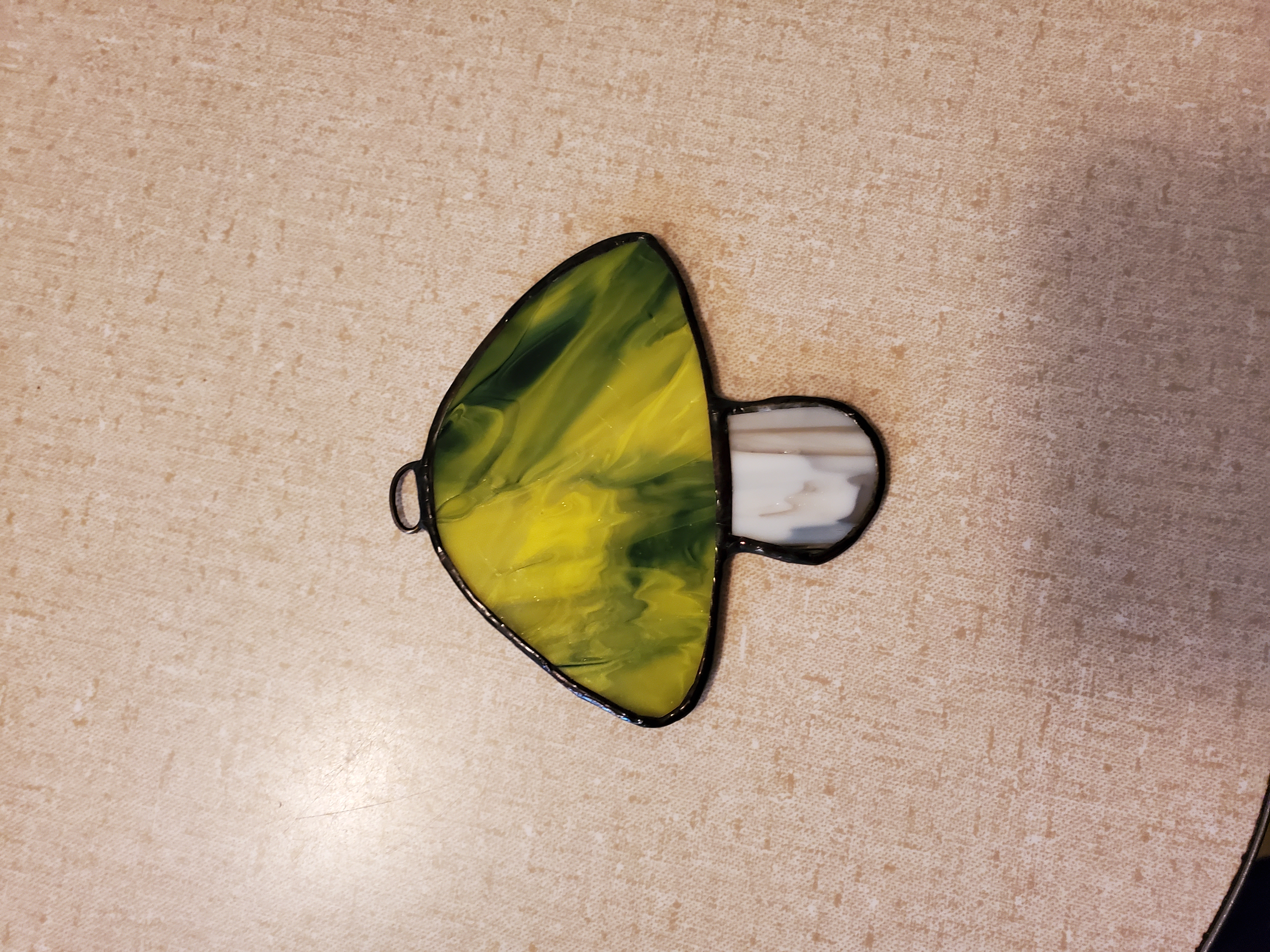 Graffiti-style Mushroom Charm