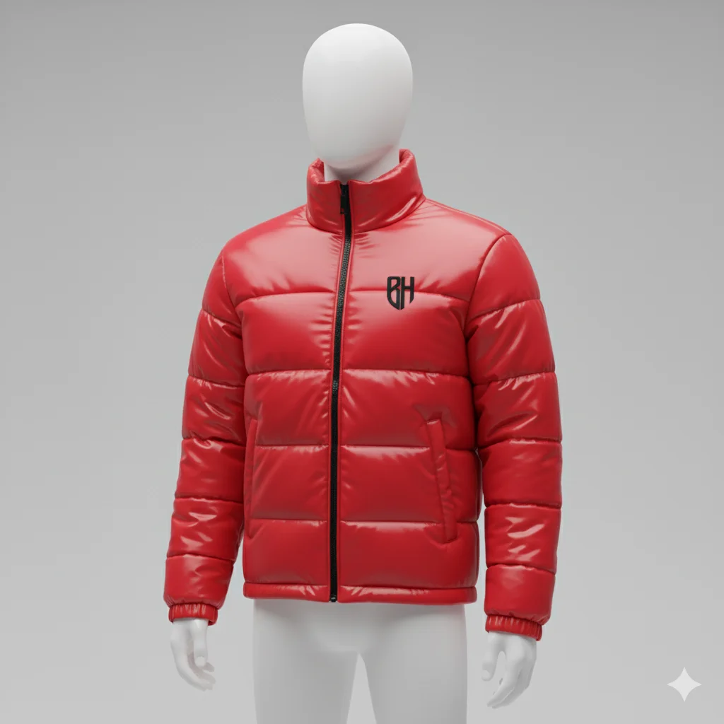 Red Puffer Jacket