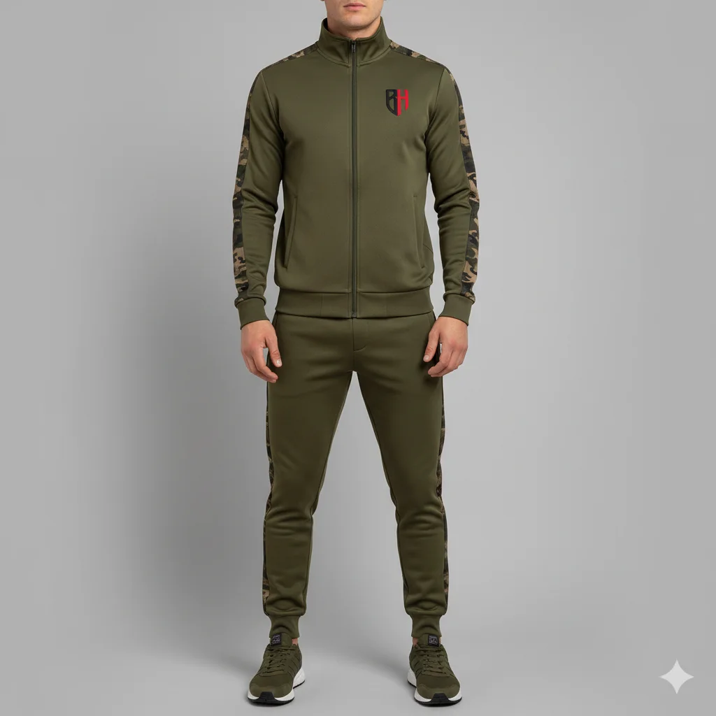 Men's Olive Green Tracksuit
