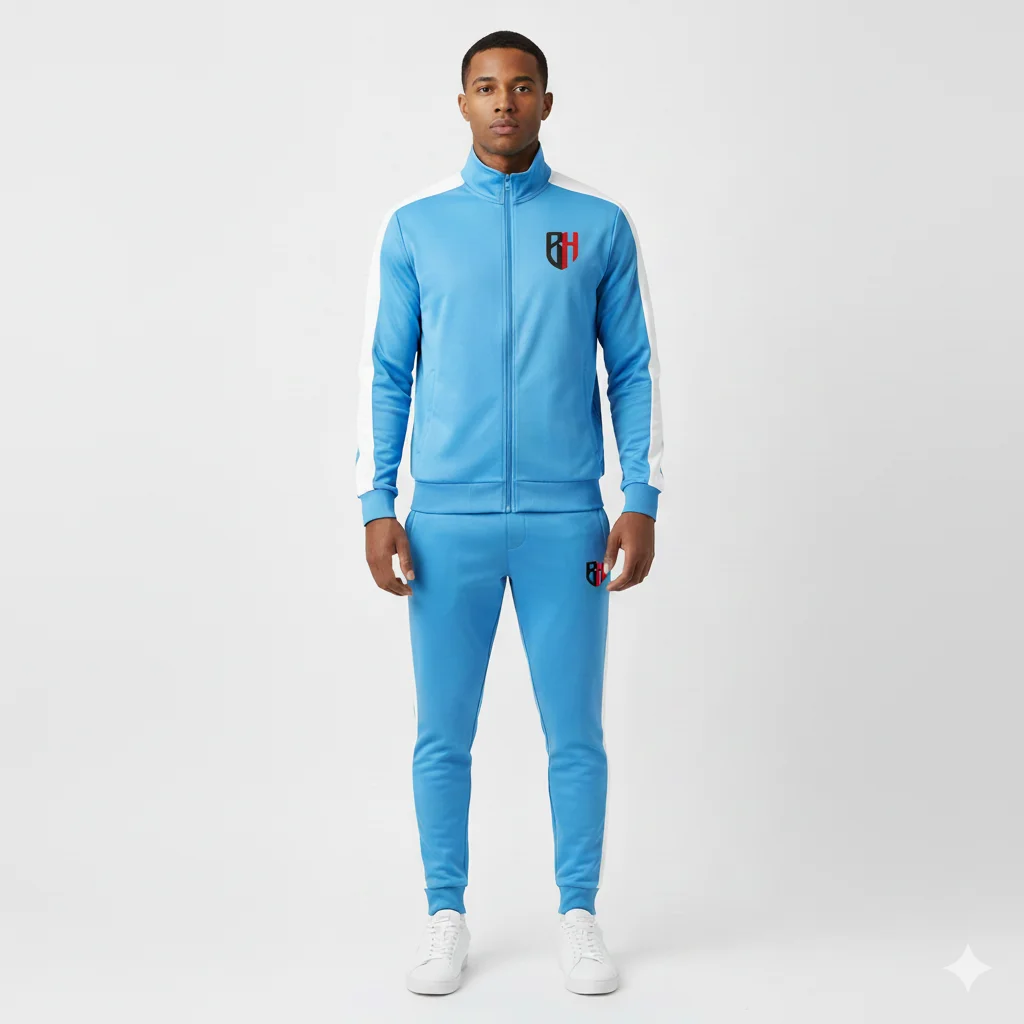 Blue Sports Tracksuit