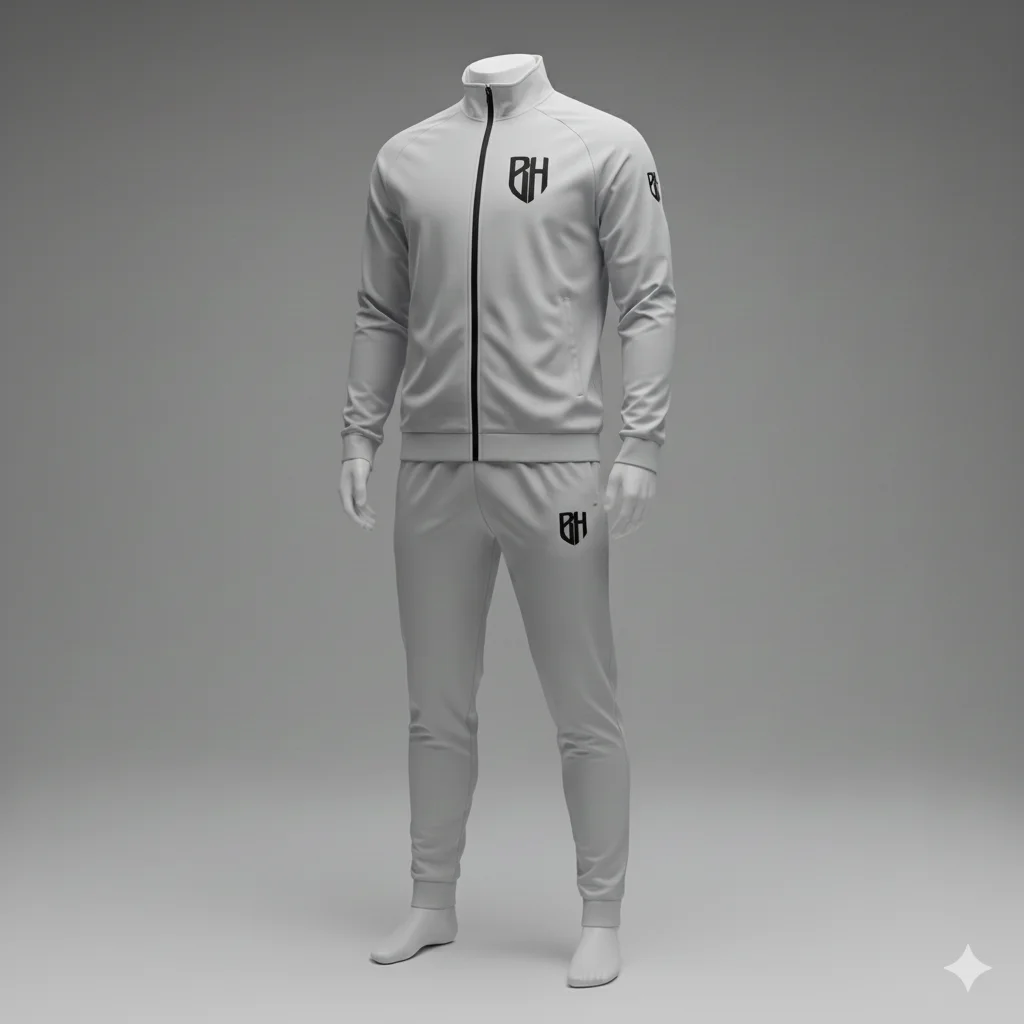 Grey Tracksuit Set