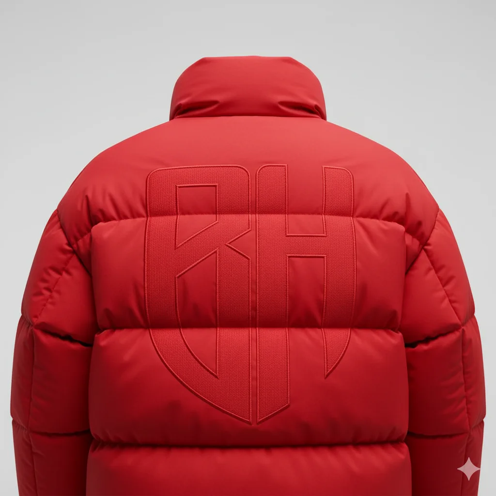 Red Puffer Jacket