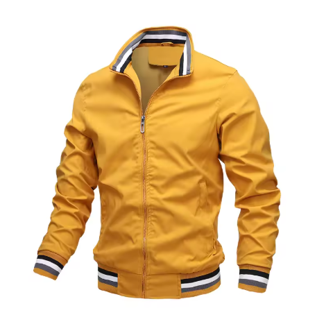 Yellow Bomber Jacket