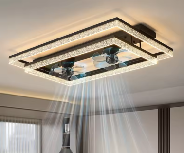 Modern Ceiling Fan with LED Light