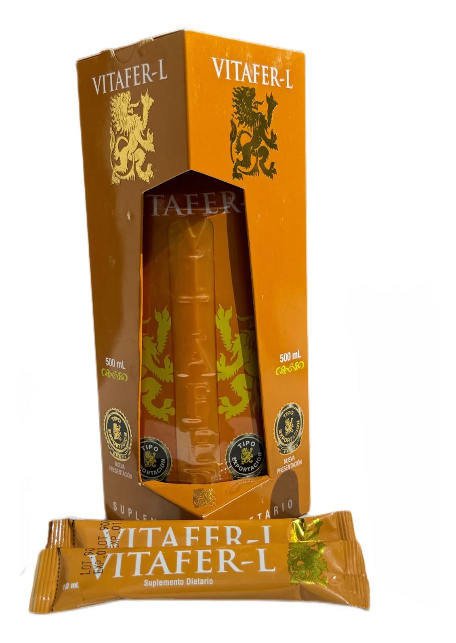 Vitafer-L Importado Duopaq (500ml + 10ml)