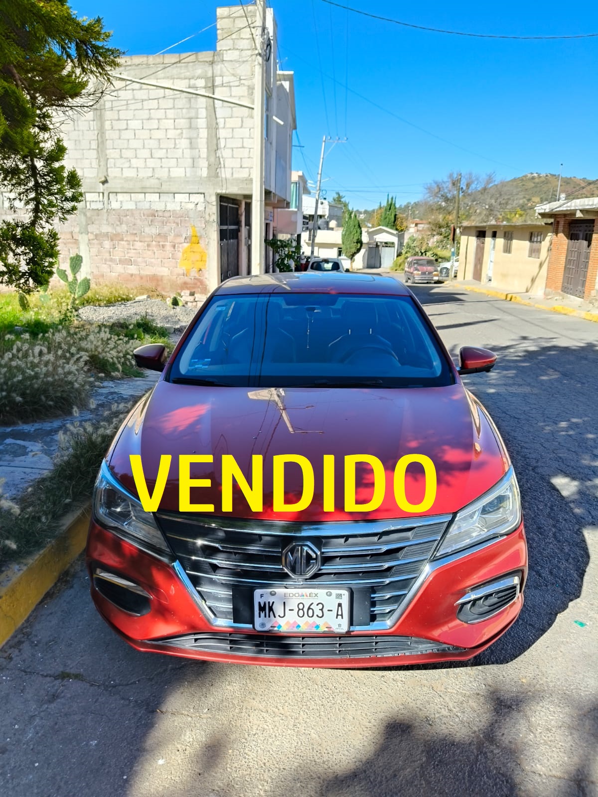 Auto MG G5 rojo 2022