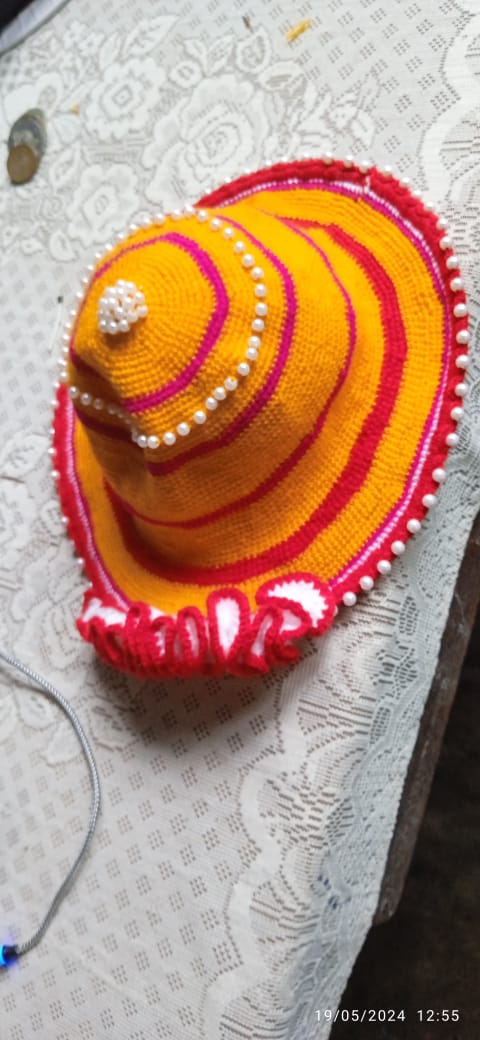 Handmade Colorful Wool Hat