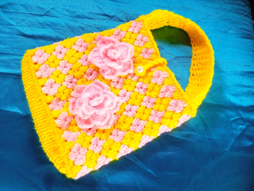 Handmade Crochet Tote Bag