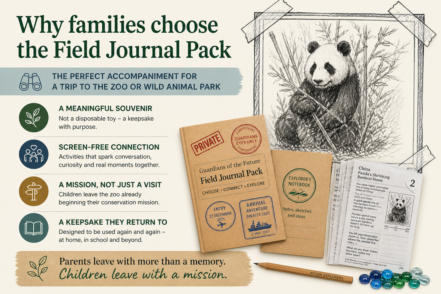 Wild World (Conservation) Explorer Field Pack