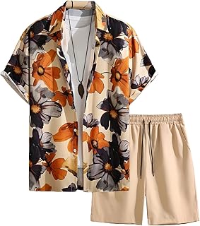 Floral Shirt and Shorts Set