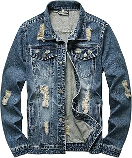 Distressed Denim Jacket