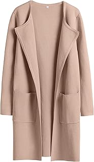 Women's Long Open Front Cardigan