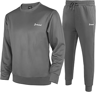 Men's Grey Tracksuit Set