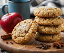Bánh quy yến mạch táo