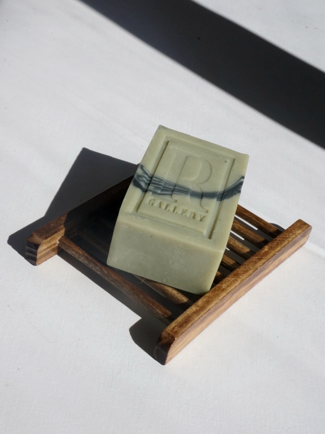 Wooden Soap Stand