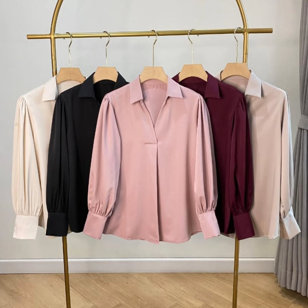 Blus Wanita Lengan Panjang