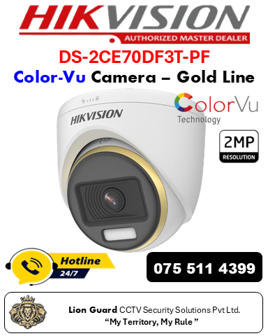 Hikvision DS-2CE70DF3T-PF ColorVu Camera