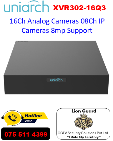 Uniarch XVR302-16Q3 Video Recorder