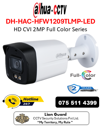 Dahua DH-HAC-HFW1209TLMP-LED CCTV Camera