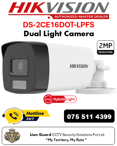 Hikvision DS-2CE16DOT-LPFS Dual Light Camera