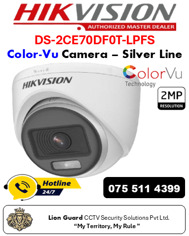 Hikvision DS-2CE70DF0T-LPFS ColorVu Camera