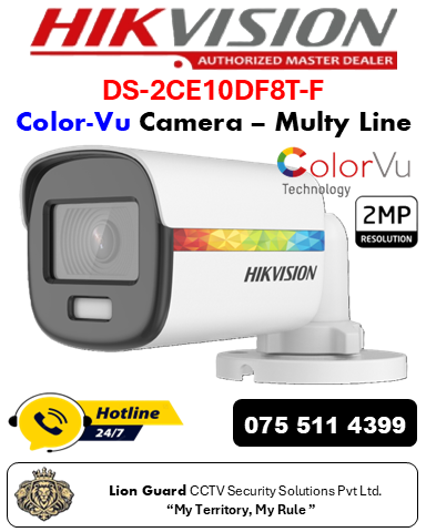 Hikvision DS-2CE10DF8T-F ColorVu Camera