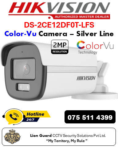 Hikvision DS-2CE12DF0T-LFS ColorVu Camera