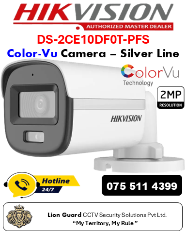 Hikvision DS-2CE10DF0T-PFS ColorVu Camera