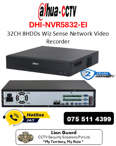 Dahua DHI-NVR5832-EI Network Video Recorder