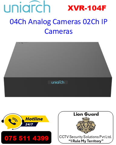 Uniarch XVR-104F Video Recorder